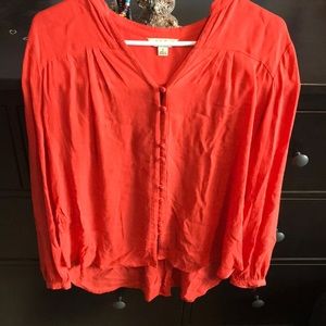 Long sleeve blouse